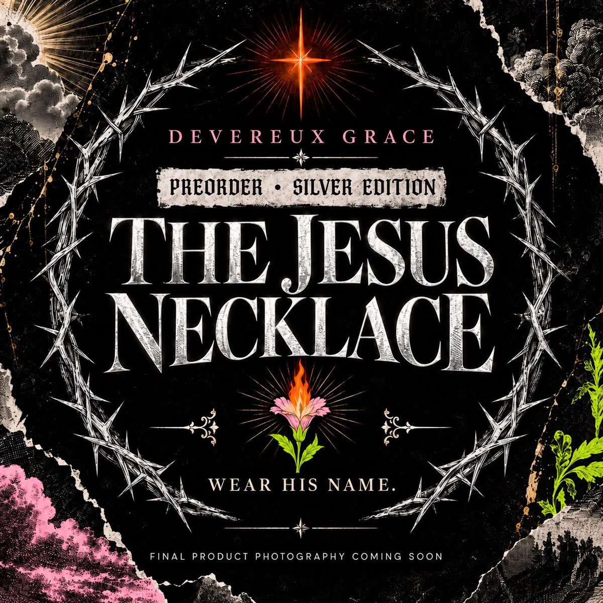 The Jesus Necklace | Silver — First Edition Preorder